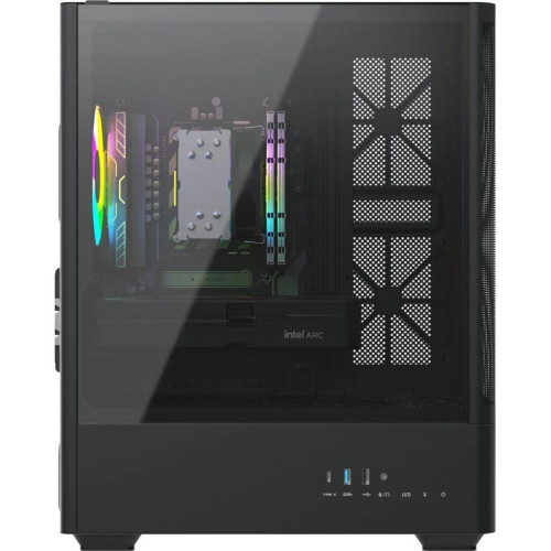 ПК Teclast G03 Ryzen 5 7500F (3.7) 32Gb SSD1Tb Arc B580 12Gb Windows 11 Pro GbitEth WiFi BT 500W черный (G03 7500F32G1TB580BKRU)