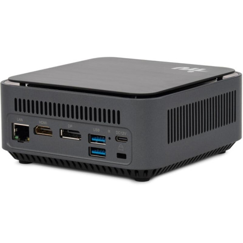 Неттоп IRU Planio 110ALCN slim N100 (1.44) 8Gb SSD256Gb UHDG Windows 11 Pro 64 GbitEth WiFi BT 30W черный (RUS) (2164236)