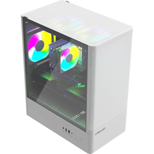 ПК Teclast G03 Ryzen 5 7500F (3.7) 32Gb SSD1Tb RTX5060TI 8Gb Windows 11 Pro GbitEth WiFi BT 500W белый (G03 7500F32G1T5060T8WKRU)