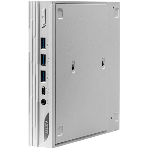 Неттоп MSI Pro DP10 12M-279XRU i3 1215U (1.2) 8Gb SSD512Gb UHDG без ОС 2.5xGbitEth WiFi BT 120W белый (9S6-B0A622-279)