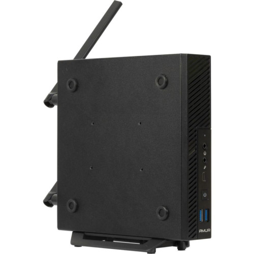 Мини ПК AMUR Финвал H6I12 АМУЕ.466219.002 Intel Core i3 12100,  DDR4 16ГБ, 512ГБ SSD, Intel UHD Graphics 730,  без операционной системы,  черный [амуе.466219.002 2216543]
