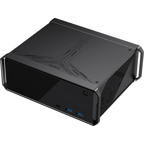 Компьютер/ Chuwi CoreBox  Intel Core i5 13500H(2.6Ghz)/16384Mb/512PCISSDGb/Int:Intel Iris Xe Graphics/BT/WiFi/war 1y/0.865kg/Black/Win11Home + USB3.0*4/Earphone Jack*1/Microphone*1/DC Charging*1/HDMI*1 (4K 60Hz)/DP*1 (4K 60Hz)/USB-C/WiFi6/BT5.