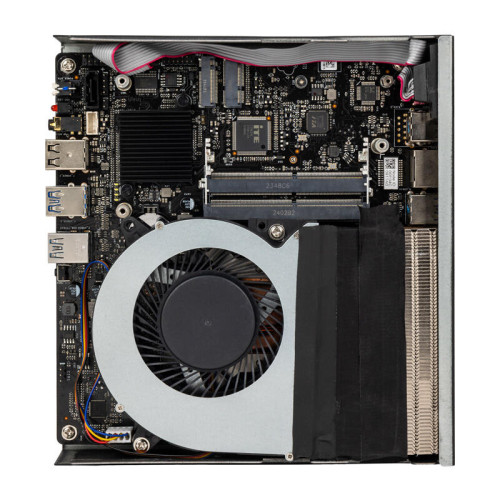 Мини ПК/ HIPER FACTUM FT20  Intel Core i5 14400(2.5Ghz)/16384Mb/512PCISSDGb/noDVD/BT/WiFi/war 1y/1.3kg/черный/Win11Pro + БП 120Вт/металл/VESA Адаптер на 75х75, 100х100