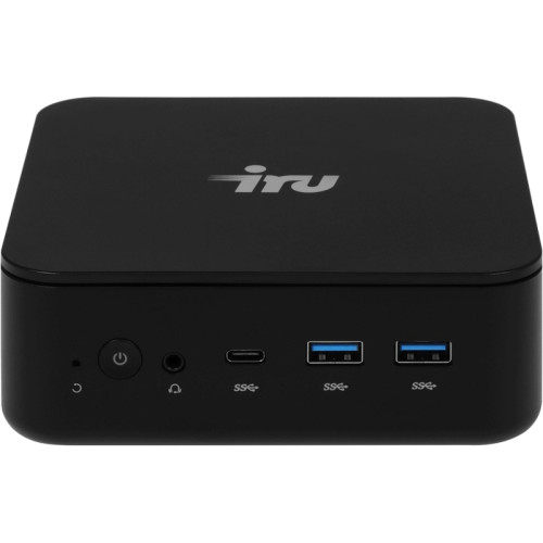Неттоп IRU Planio 325 Ryzen 5 3500U (2.1) 8Gb SSD512Gb Vega 8 Windows 11 Pro GbitEth WiFi BT 65W черный (RUS) (2180266)