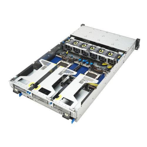 Серверная платформа/ ASUS RS720A-E13-RS24G, 2U, 2x  SP5 (LGA 6096P) TDP 360W, 24x DDR5 6400, 24 x 2.5