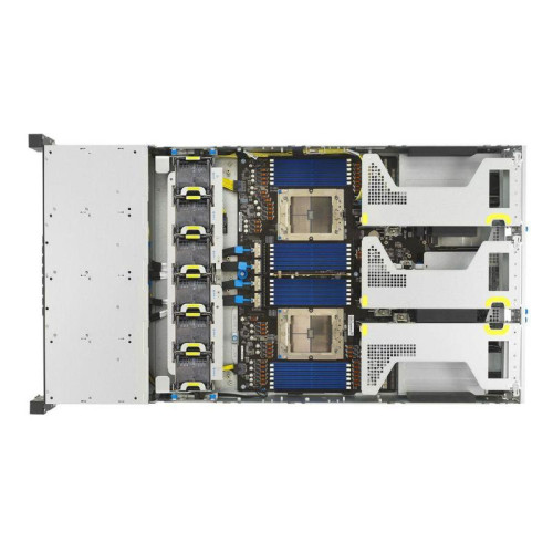 Серверная платформа/ ASUS RS720A-E13-RS24G, 2U, 2x  SP5 (LGA 6096P) TDP 360W, 24x DDR5 6400, 24 x 2.5
