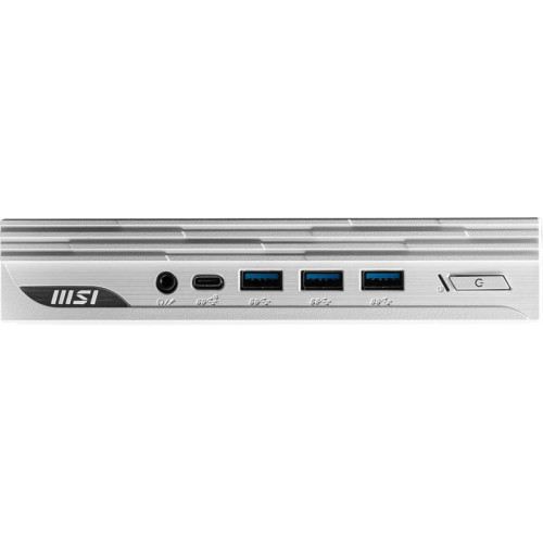Неттоп MSI Pro DP10 13M-251RU i5 1340P (1.9) 16Gb SSD512Gb Iris Xe Windows 11 Pro 2.5xGbitEth WiFi BT 120W белый (9S6-B0A612-251)