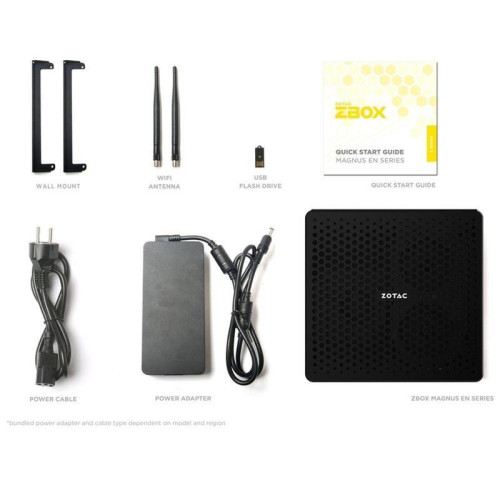 Платформа системного блока с ЦПУ Zotac ZOTAC ZBOX-EN275060TC-BE,Ultra 7 255HX, RTX 5060 Ti LAPTOP,2x DDR5 and M.2 SSD SLOTS,wifi,bt,EU plug DUAL 5G LAN, 2x DP, 1x HDMI