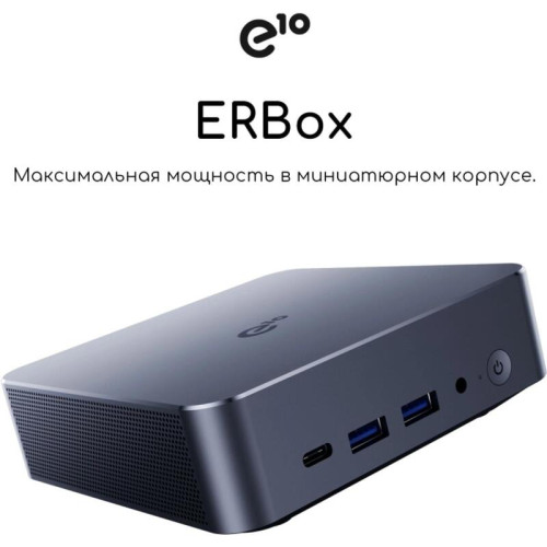 Неттоп Acer Gadget E10 ERBox Ryzen 7 8745HS (3.8) 16Gb SSD512Gb 780M Windows 11 Pro 2xGbitEth WiFi BT 120W черный (1747236)