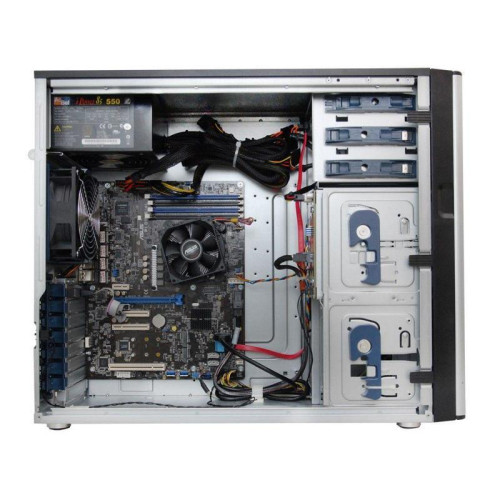 Платформа системного блока ASUS TS300-E9-PS4 1x SFF8643, DVD-RW, 1x 500W, Optional ASMB8-iKVM (375022)