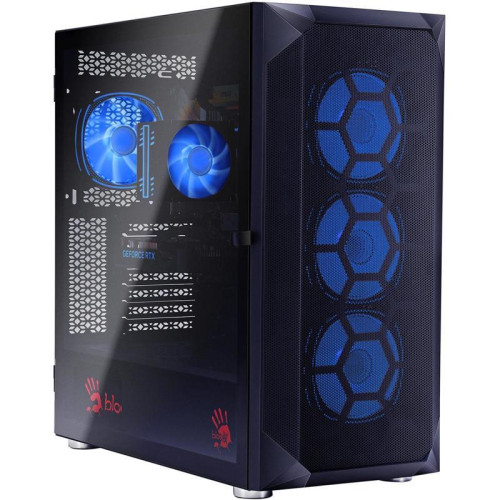 ПК Bloody BD-PC RB65C2 MT Ryzen 5 7500F (3.7) 32Gb SSD1Tb RX 7700XT 12Gb Windows 11 Home 64 2.5Gigabit WiFi BT 650W черный (RUS) (2111350)