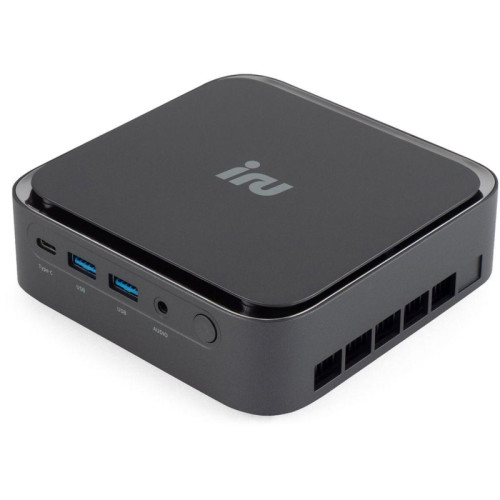 Неттоп iRU Tactio 513 Intel Core i5 1235U,  DDR5 16ГБ, 512ГБ SSD, Intel Iris Xe,  Windows 11 Pro,  серый [2187333]