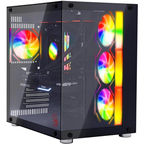 ПК Bloody BD-PC CZ79C3 MT i5 14600KF (3.5) 32Gb SSD1Tb RTX5070 12Gb Windows 11 Home 64 2.5xGbitEth WiFi BT 850W черный (RUS) (2129071)