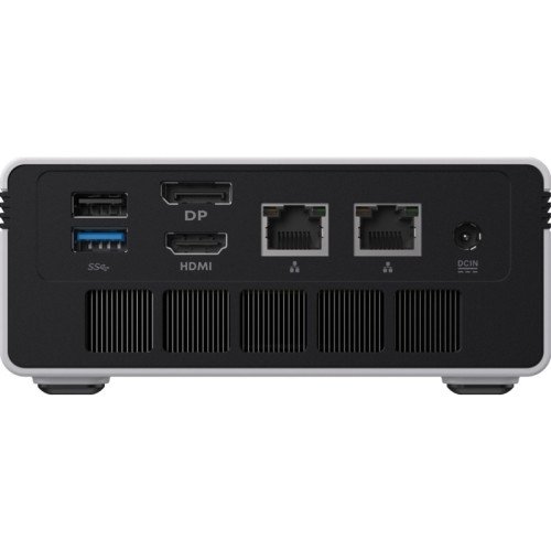 Chuwi Ubox  AMD Ryzen 5 6600H(3.3Ghz)/16384Mb/512PCISSDGb/Int:AMD Radeon 660M/BT/WiFi/war 1y/1.35kg/Iron Gray/Win11Pro + DDR5 (SODIMM MAX 64GB)(RAM slot*2)/USB2.0*1/USB3.2G1*3/Type-C*1(DP,PD)/HDMI*1/DP*1/RJ45*2/WIFI6,BT5.