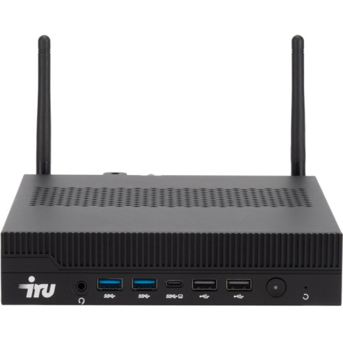 Неттоп IRU 310H6ITF i3 13100 (3.4) 16Gb SSD256Gb UHDG 730 Windows 11 Pro GbitEth WiFi BT 90W черный (2122065)