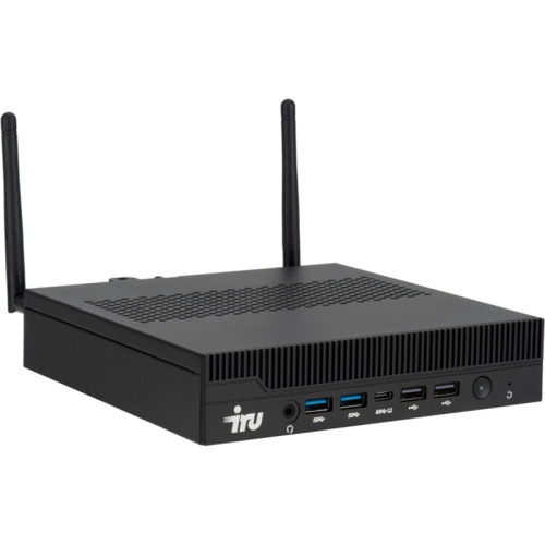 Неттоп IRU 310H6ITF i3 13100 (3.4) 16Gb SSD256Gb UHDG 730 Windows 11 Pro GbitEth WiFi BT 90W черный (2122065)