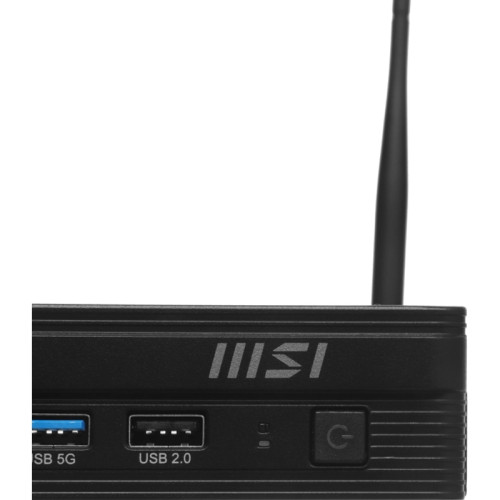 Неттоп MSI Pro DP10 A14MG-011BRU i5 14400 (2.5) UHDG без ОС 2.5xGbitEth WiFi BT черный (936-B21011-011)
