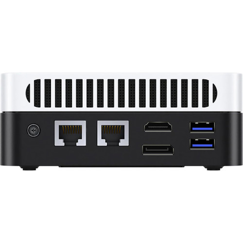 Chuwi LarkBox X  Intel N-series N150(0.8Ghz)/12288Mb/512SSDGb/Int:Intel UHD Graphics/BT/WiFi/war 1y/0.4kg/Grey+White/Win11Pro + USB2.0*2/USB3.2*2/Type-C*1/HDMI*1/DP*1/RJ45*2/WIFI6,BT5.2/bracket