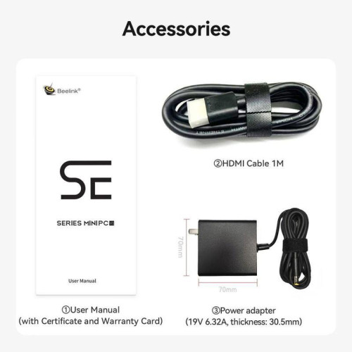 Мини-компьютер BL/SER9/255/32G/1TB/Space Gray Мини-компьютер BL/SER9/255/32G/1TB/Space Gray