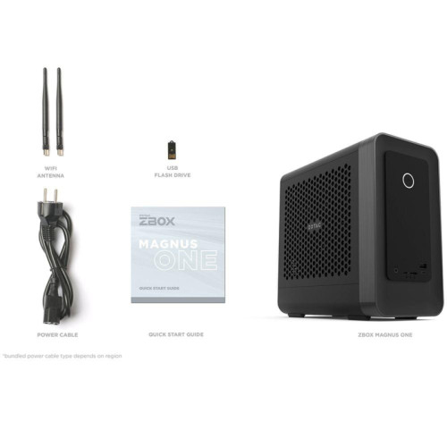 Платформа системного блока с ЦПУ Zotac MAGNUS ONE EU27506TC NVIDIA RTX5060Ti 16GB, Intel Core Ultra 7 265, 1x16GB DDR5, 1TB SSD, 1x2.5