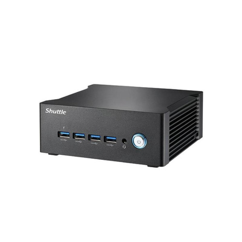Мини ПК Shuttle NT10H, Intel Ultra5 125H, 2 x DDR5 SODIMM, no SSD, 120w PSU, VESA