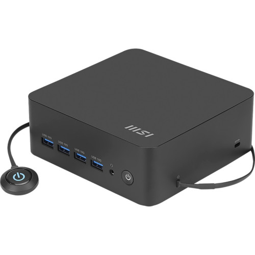 MSI Cubi Z 8M-040XRU  AMD Ryzen 5 220(3.2Ghz)/16384Mb/512PCISSDGb/Int:AMD Radeon 740M/BT/WiFi/war 1y/1.74kg/Black/noOS + no KB+M
