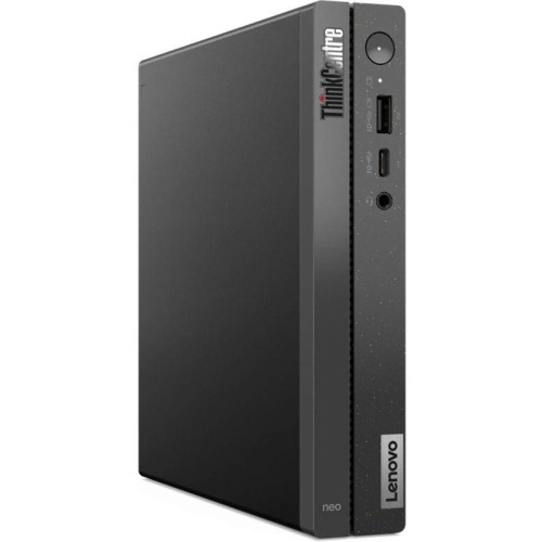 Неттоп Lenovo ThinkCentre Neo 50q G4 slim i5 13420H (2.1) 16Gb SSD256Gb UHDG Windows 11 Pro GbitEth WiFi BT 90W kb мышь клавиатура черный (12LN000BUS)