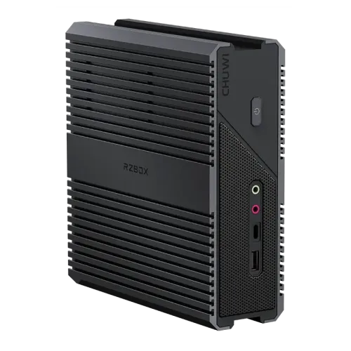 Компьютер/ Chuwi RZBox  Intel Core i5 13500H(2.6Ghz)/16384Mb/512PCISSDGb/Int:Intel Iris Xe Graphics/BT/WiFi/war 1y/1.35kg/Black/Win11Pro + Type-C*1/USB3.0*2, USB2.0*3/HDMI*1 (4K 60Hz)/Display Port*1 (4K 60Hz)/Earphone Jack*1/VGA*1