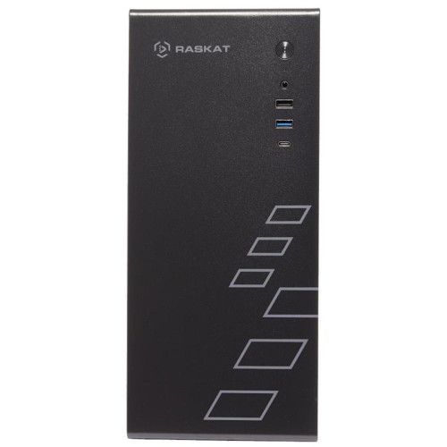 Компьютер Raskat Standart 300 (Intel Core i3 12100, RAM 16Gb, SSD 480Gb, no OS, kb+ms, black)