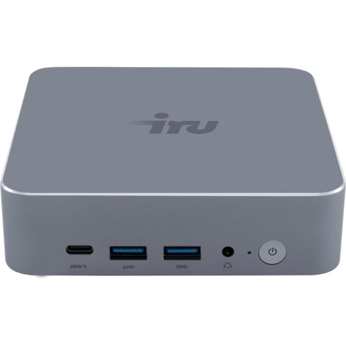 Неттоп IRU Tactio 515 i3 1220P (1.5) 8Gb SSD256Gb UHDG без ОС 2xGbitEth WiFi BT 100W серый (RUS) (2207446)