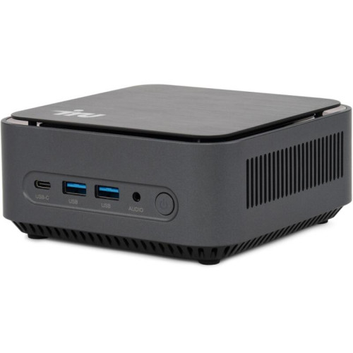 Неттоп IRU Planio 110ALCN slim N100 (1.44) 8Gb SSD256Gb UHDG Windows 11 Pro 64 GbitEth WiFi BT 30W черный (RUS) (2164236)