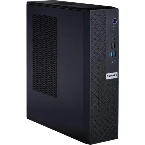 Персональный компьютер/ Kvadra TAU  Intel Core i5 12500(3Ghz)/16384Mb/512SSDGb/Ext:Intel UHD Graphics 770/war 1y/black/noOS
