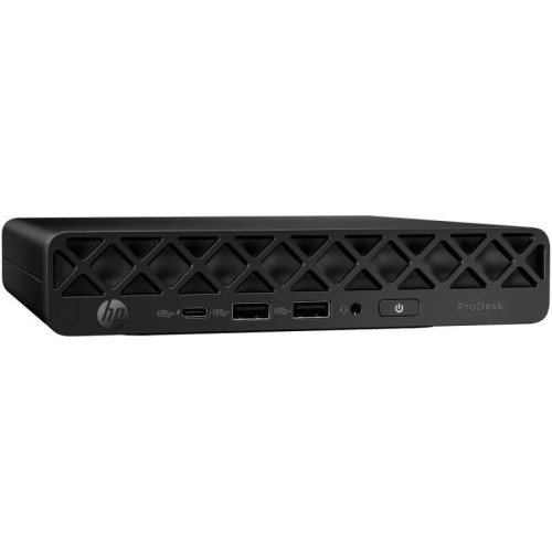 Неттоп HP ProDesk 4 Mini G1i Mini U5 225T (1.7) 16Gb SSD512Gb UHDG 770 без ОС GbitEth WiFi BT 90W kbNORUS мышь клавиатура черный (BY7B2ET)