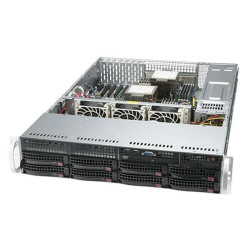 Платформа системного блока SuperMicro SYS-620P-TR 2U, 2xLGA4189 (up to 270W), iC621A (X12DPi-N6), 16xDDR4, up to 8x3.5 SAS/SATA, 4x PCIE 4.0x16 LP, 2x PCIE 4.0x8 LP, 2x 1000Base-T (i350), OOB, 2x 1200W