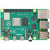 Одноплатный компьютер Raspberry Pi  4 Model B (RA545) Retail, 4GB RAM, Broadcom BCM2711 Quad core Cortex-A72 (ARM v8) 64-bit SoC @ 1.5GHz CPU, WiFi, Bluetooth, 40-pin GPIO, 2x USB 3.0, 2xUSB 2.0,2x micro-HDMI,USB-C 5V Power разъем (RASP4448) (931182)