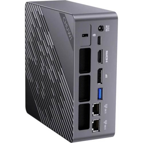 Компьютер/ Chuwi AuBox  AMD Ryzen AI 9 365(2Ghz)/32768Mb/1024PCISSDGb/Int:AMD Radeon 880M/BT/WiFi/war 1y/0.74kg/Gold+Black/Win11Pro + Aluminum+plastic/RAM slot*2/bracket/USB2.0*1/USB3.2*2/USB3.0*1/Type-C*2/HDMI*1/DP*1/RJ45*2/WIFI6/BT5