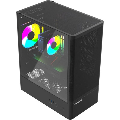 ПК Teclast G03 Ryzen 5 7500F (3.7) 32Gb SSD1Tb Arc B580 12Gb Windows 11 Pro GbitEth WiFi BT 500W черный (G03 7500F32G1TB580BKRU)