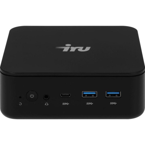 Неттоп IRU Planio 325 Ryzen 5 3500U (2.1) 16Gb SSD512Gb Vega 8 Windows 11 Pro GbitEth WiFi BT 65W черный (2105312)