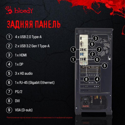 ПК Bloody BD-PC CH61C1 MT i5 12400F (2.5) 16Gb SSD1Tb RTX4060 8Gb Windows 11 Home 64 GbitEth 500W черный (2085729) ПК Bloody BD-PC CH61C1 MT i5 12400F (2.5) 16Gb SSD1Tb RTX4060 8Gb Windows 11 Home 64 GbitEth 500W черный (2085729)