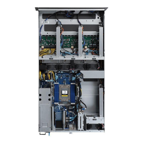 Платформа системного блока Gigabyte G242-Z10 (rev. 100) 2U UP 4 x GPU Gen3 Server,NVIDIA® NGG Ready server,Single AMD EPYC 7002 series processor family,8-Channel RDIMM/LRDIMM DDR4 per processor,8 x DIMMs,2 x 1Gb/s LAN ports (Intel® I350-AM2),1 x dedicated Платформа системного блока Gigabyte G242-Z10 (rev. 100) 2U UP 4 x GPU Gen3 Server,NVIDIA® NGG Ready server,Single AMD EPYC 7002 series processor family,8-Channel RDIMM/LRDIMM DDR4 per processor,8 x DIMMs,2 x 1Gb/s LAN ports (Intel® I350-AM2),1 x dedicated