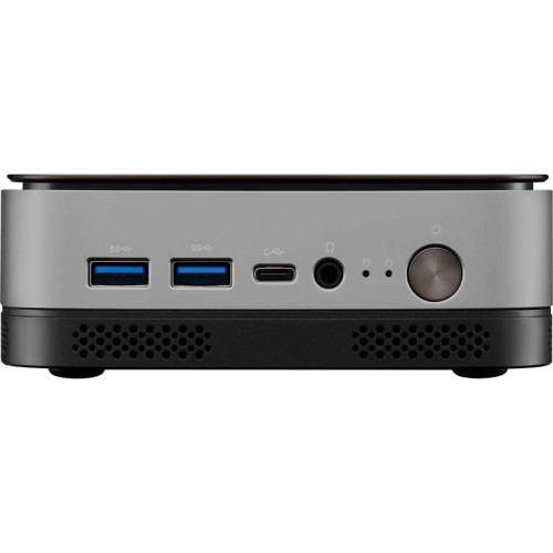 ПК Мини Osio BaseLine B51i-007 i3 1215U (1.2) 8Gb SSD256Gb UHDG без ОС GbitEth WiFi BT 59.85W коричневый/серебристый