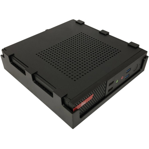 Неттоп IRU Tactio 310H6ATF slim Ryzen 3 PRO 5350GE (3.6) 8Gb SSD480Gb Vega 6 без ОС GbitEth WiFi BT 90W черный (RUS) (2193526)