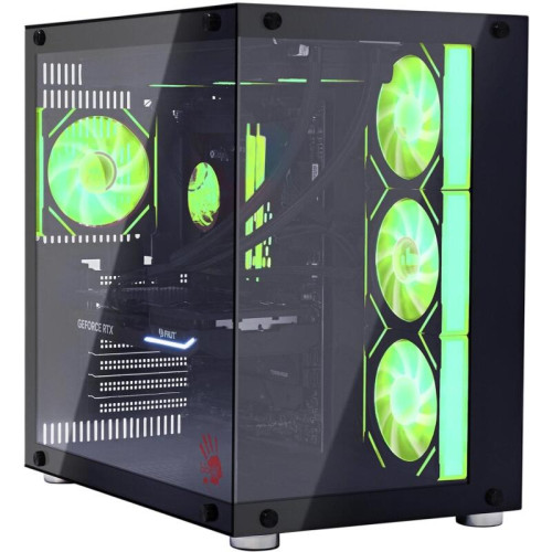ПК Bloody BD-PC CZ79C3 MT i5 14600KF (3.5) 32Gb SSD1Tb RTX5070 12Gb Windows 11 Home 64 2.5xGbitEth WiFi BT 850W черный (RUS) (2129071)