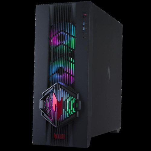 Настольный ПК Acer Nitro 70 N70X3D-100 AMD Ryzen 9 9900X3D/32Gb/SSD1Tb/RTX5070 12Gb/PSU 1200W/NoOS/Black (DG.E5ACD.009)