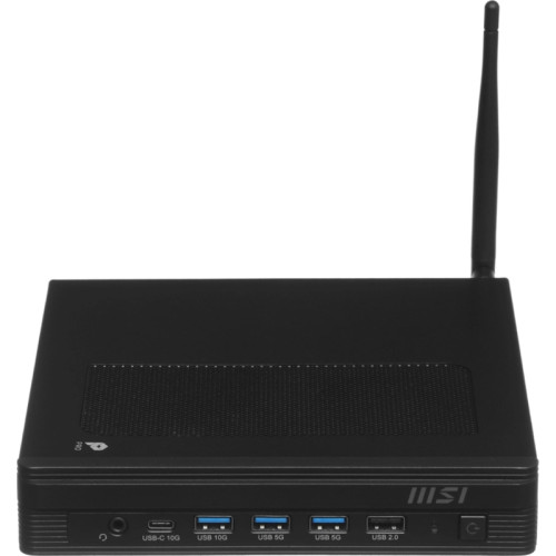 Неттоп MSI Pro DP10 A14MG-011BRU i5 14400 (2.5) UHDG без ОС 2.5xGbitEth WiFi BT черный (936-B21011-011)