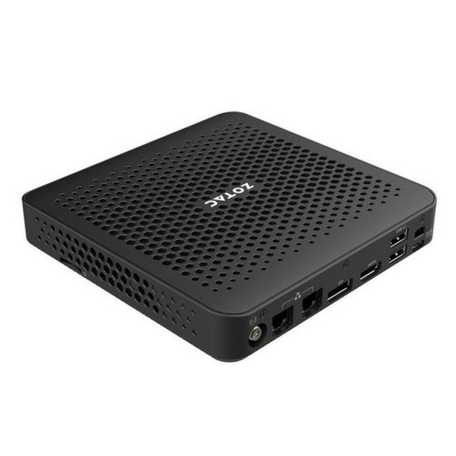 Мини ПК ZOTAC ZBOX MI668, Barebone, Intel i7-1360P, 2x DDR5-5200/4800 SODIMM, M.2 SSD SLOT, 2x GLAN, WIFI, BT, USBDRV, DP/HDMI, EU+UK PLUG