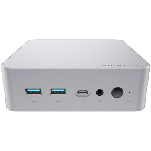 Неттоп Digma Pro Minimax X5 i5 12600H (2.7) 16Gb SSD512Gb UHDG Windows 11 Pro GbitEth WiFi BT 100W серебристый (DPP5-ADXW06)