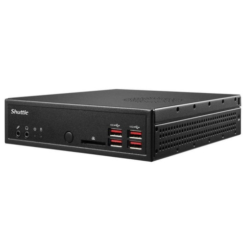 Платформа системного блока с ЦПУ Shuttle DH32U SHU-DH32U-(MOTHERBOARD_V.2.X (Pentium 7505)-NPI,BLACK-90W3P,W/O HDD), W/O EDID/ ALC662/ALC888 ,Genesys (004440) {4}