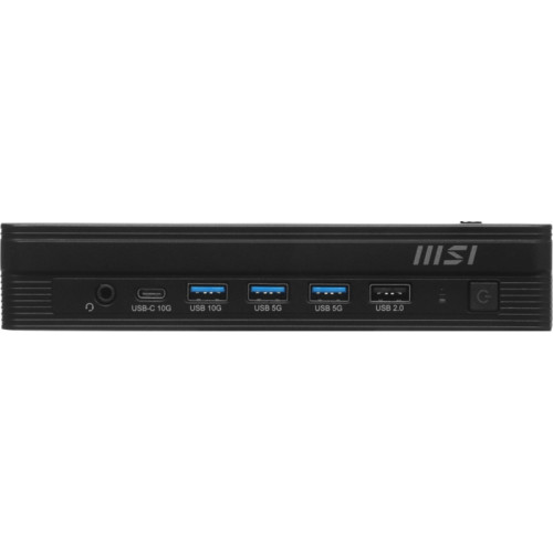 Неттоп MSI Pro DP10 A14MG-011BRU i5 14400 (2.5) UHDG без ОС 2.5xGbitEth WiFi BT черный (936-B21011-011)