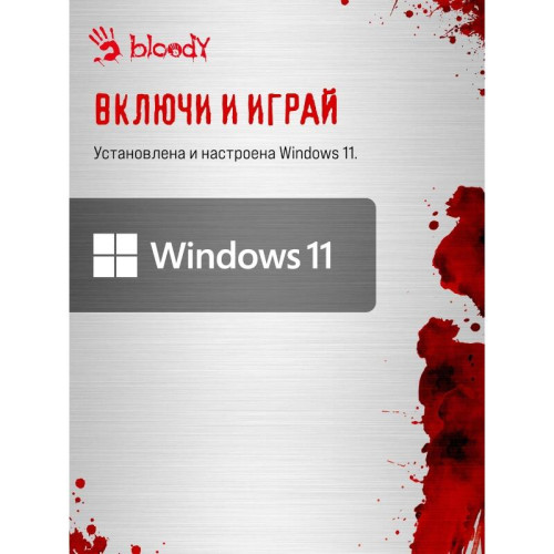 ПК Bloody BD-PC CZ79C3 MT i5 14600KF (3.5) 32Gb SSD1Tb RTX5070 12Gb Windows 11 Home 64 2.5xGbitEth WiFi BT 850W черный (RUS) (2129071)